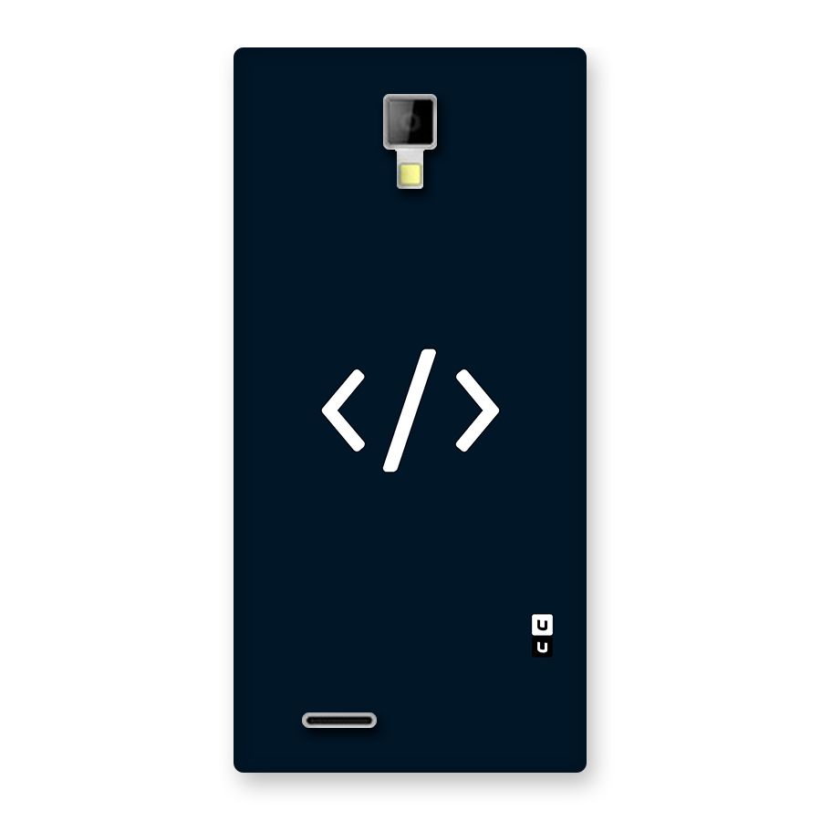 Programmers Style Symbol Back Case for Micromax Canvas Xpress A99