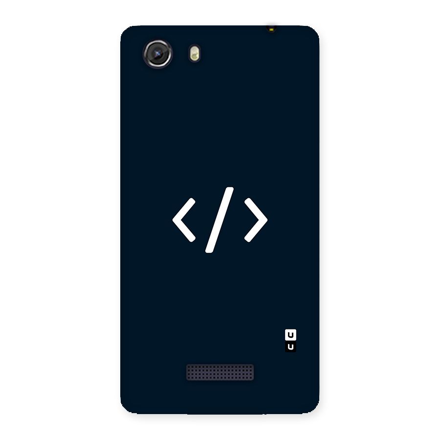 Programmers Style Symbol Back Case for Micromax Unite 3