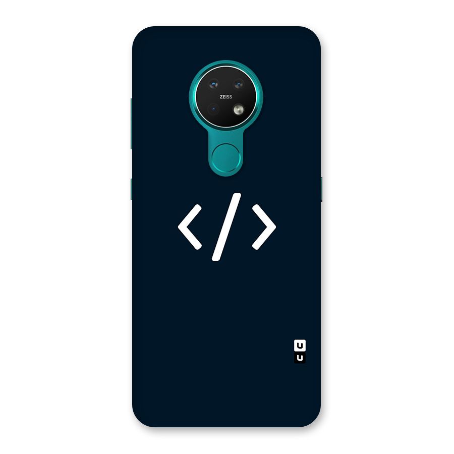 Programmers Style Symbol Back Case for Nokia 7.2