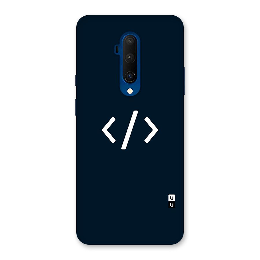 Programmers Style Symbol Back Case for OnePlus 7T Pro