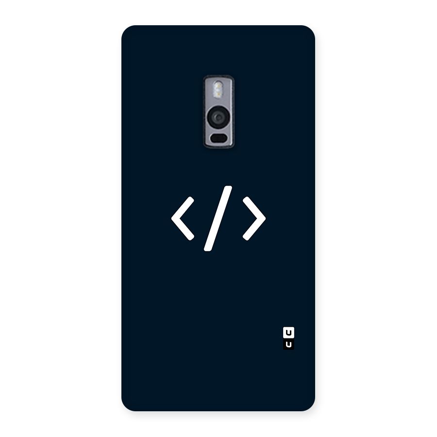 Programmers Style Symbol Back Case for OnePlus Two