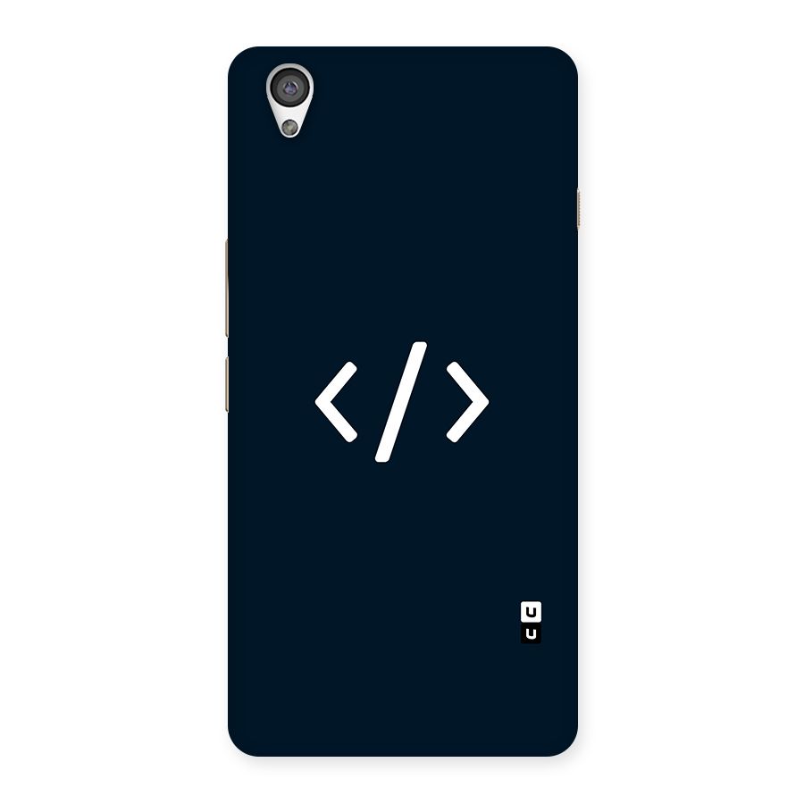 Programmers Style Symbol Back Case for OnePlus X