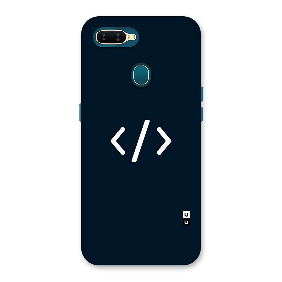 Programmers Style Symbol Back Case for Oppo A12s