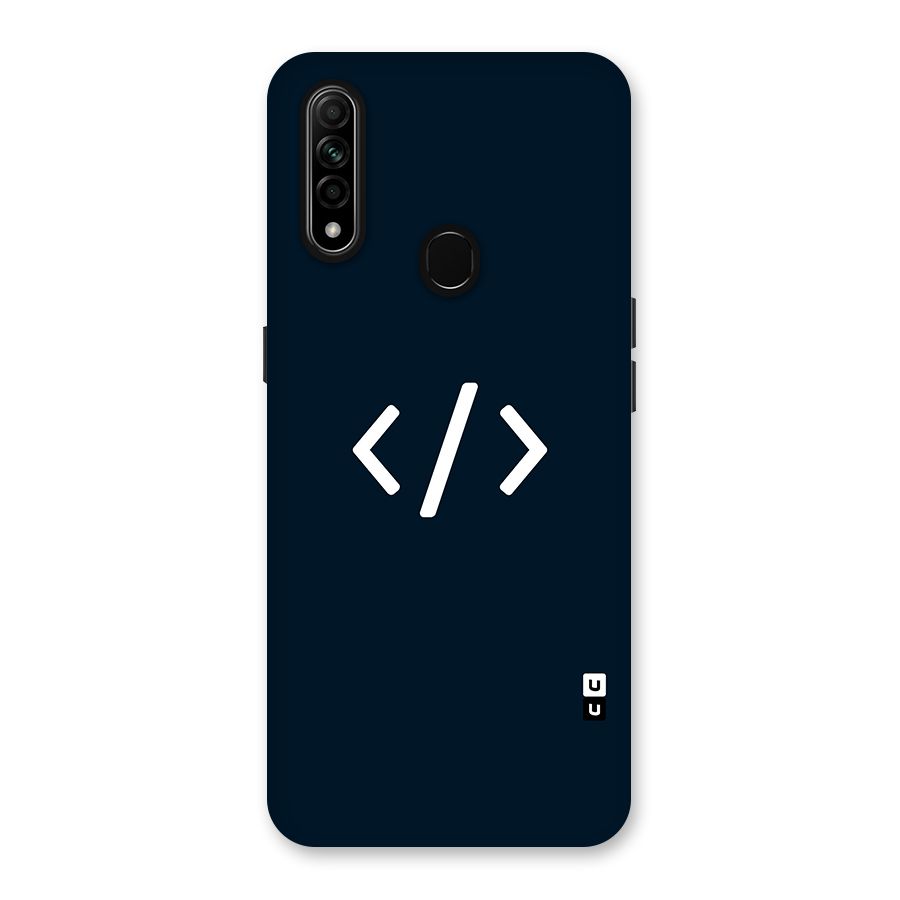 Programmers Style Symbol Back Case for Oppo A31