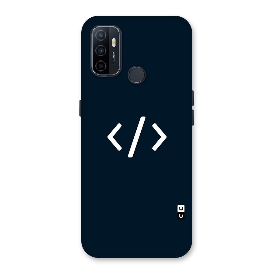Programmers Style Symbol Back Case for Oppo A32