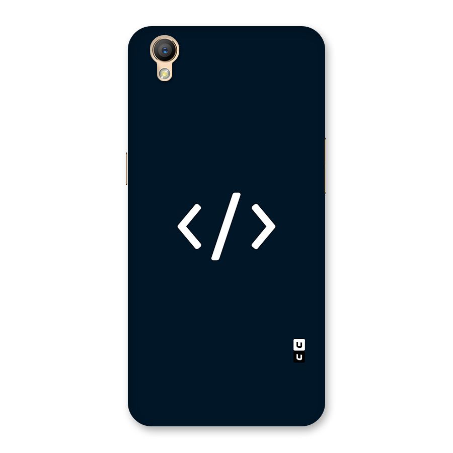 Programmers Style Symbol Back Case for Oppo A37
