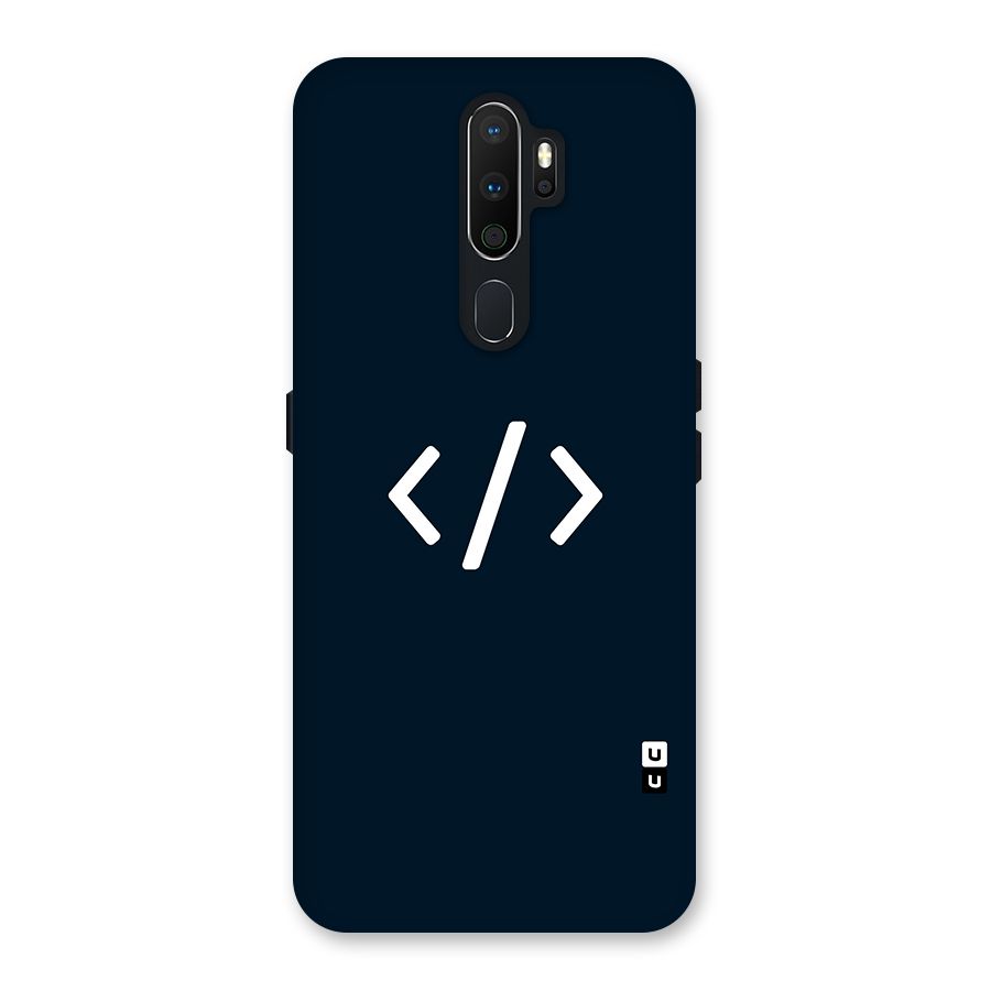Programmers Style Symbol Back Case for Oppo A5 (2020)
