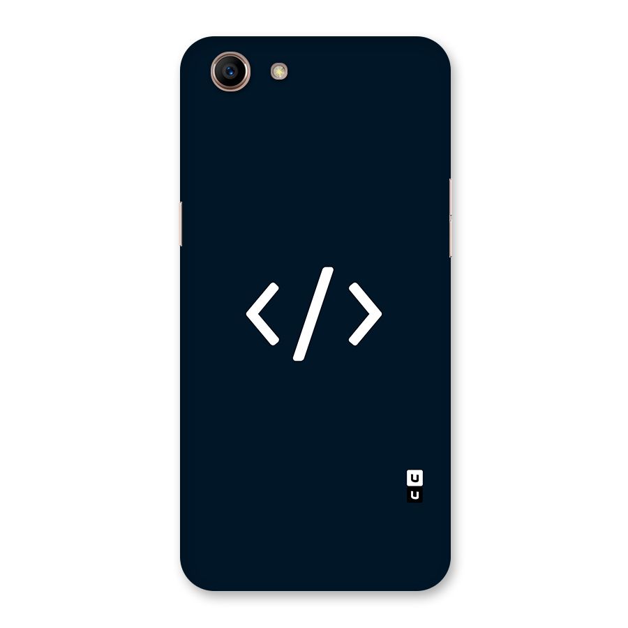 Programmers Style Symbol Back Case for Oppo A83 (2018)
