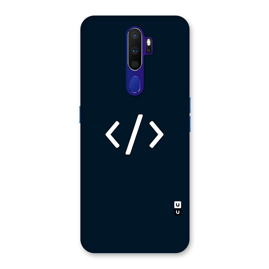 Programmers Style Symbol Back Case for Oppo A9 (2020)