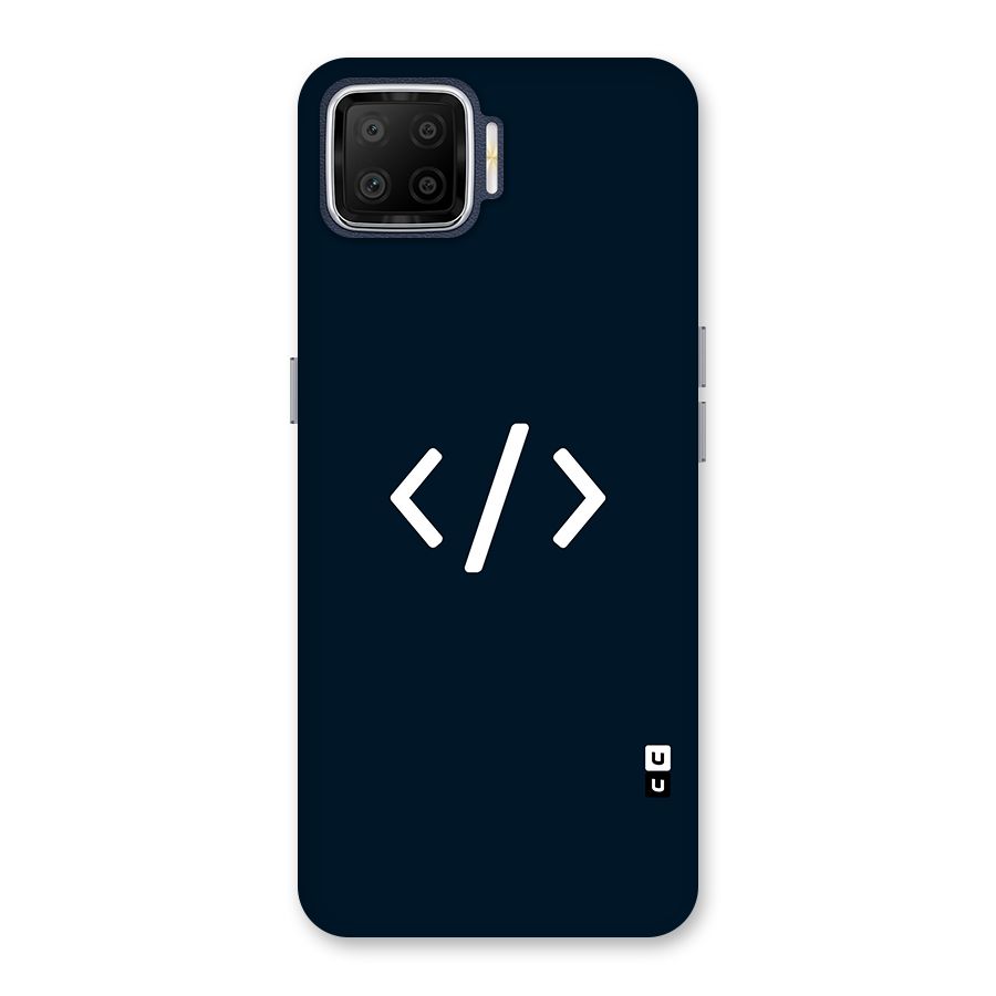 Programmers Style Symbol Back Case for Oppo F17