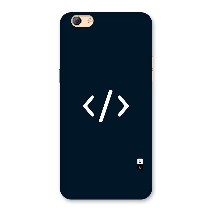Programmers Style Symbol Back Case for Oppo F3 Plus