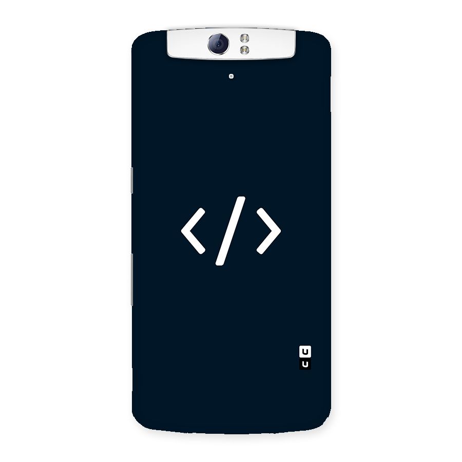 Programmers Style Symbol Back Case for Oppo N1