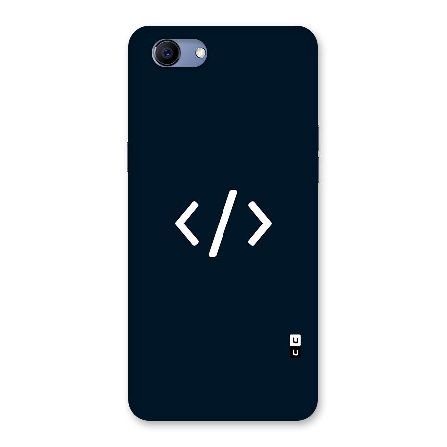 Programmers Style Symbol Back Case for Oppo Realme 1