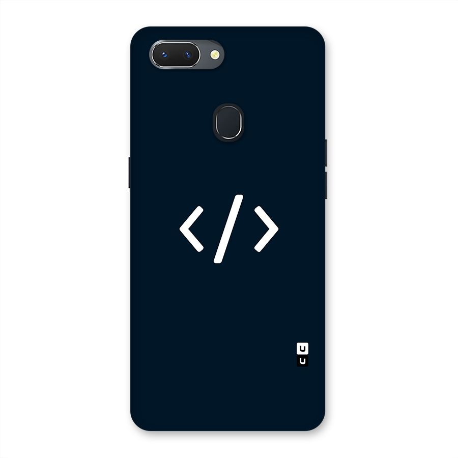 Programmers Style Symbol Back Case for Oppo Realme 2