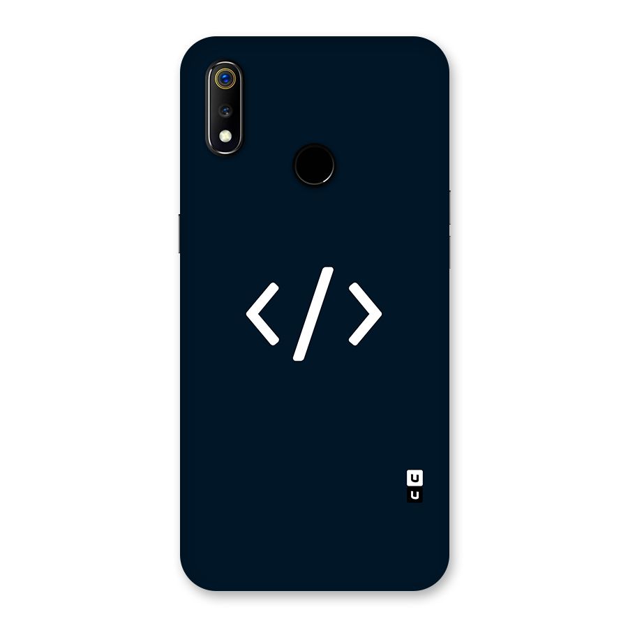 Programmers Style Symbol Back Case for Realme 3