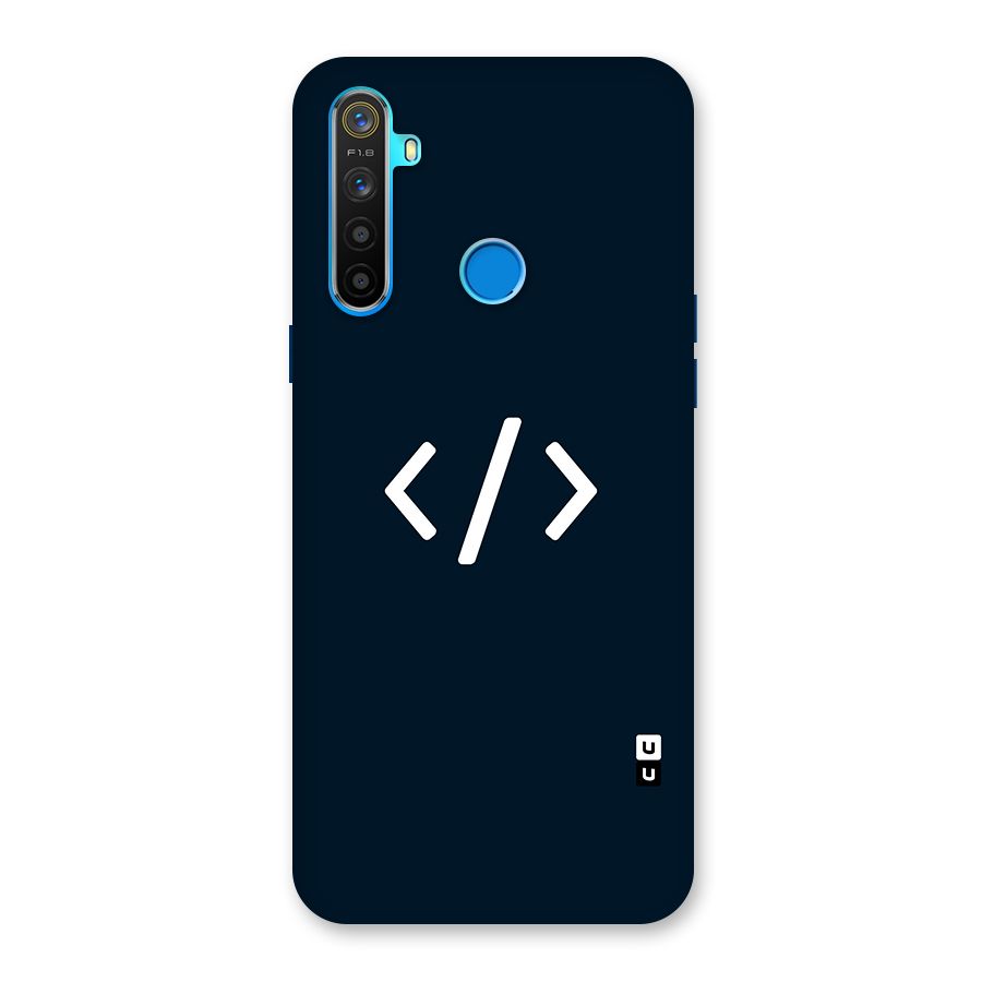 Programmers Style Symbol Back Case for Realme 5s
