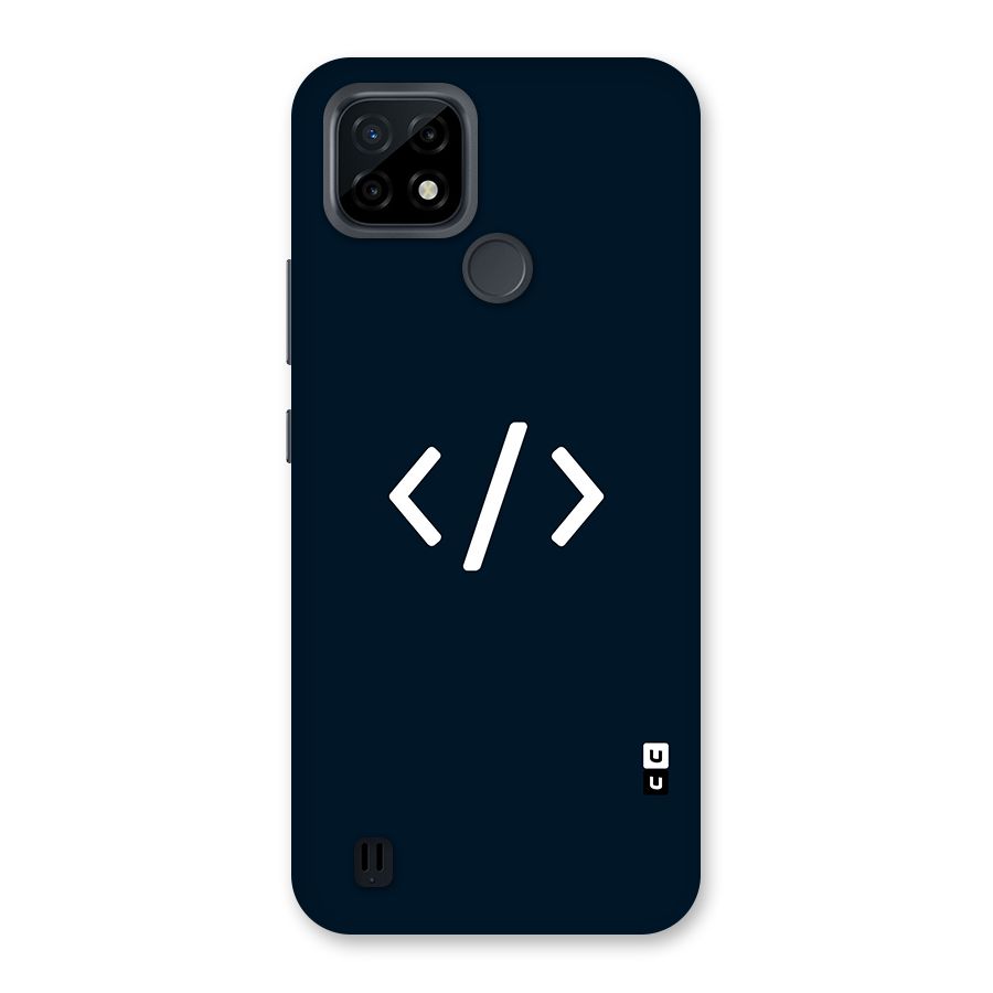 Programmers Style Symbol Back Case for Realme C21
