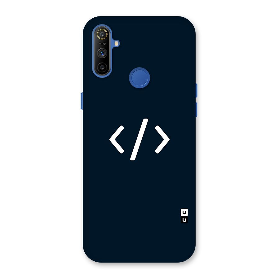 Programmers Style Symbol Back Case for Realme Narzo 10A