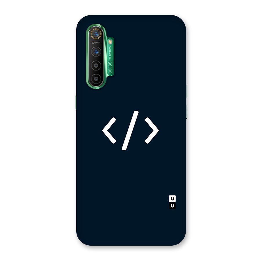 Programmers Style Symbol Glass Back Case for Realme X2