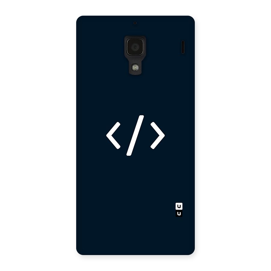 Programmers Style Symbol Back Case for Redmi 1S