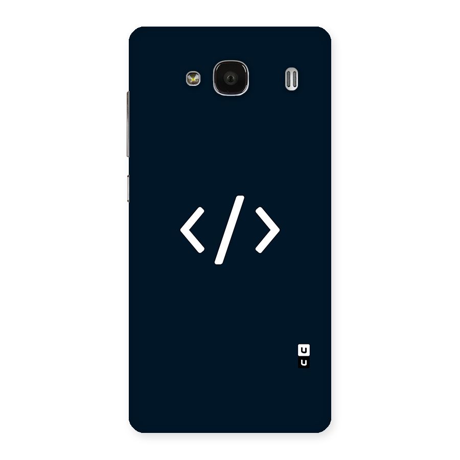 Programmers Style Symbol Back Case for Redmi 2s
