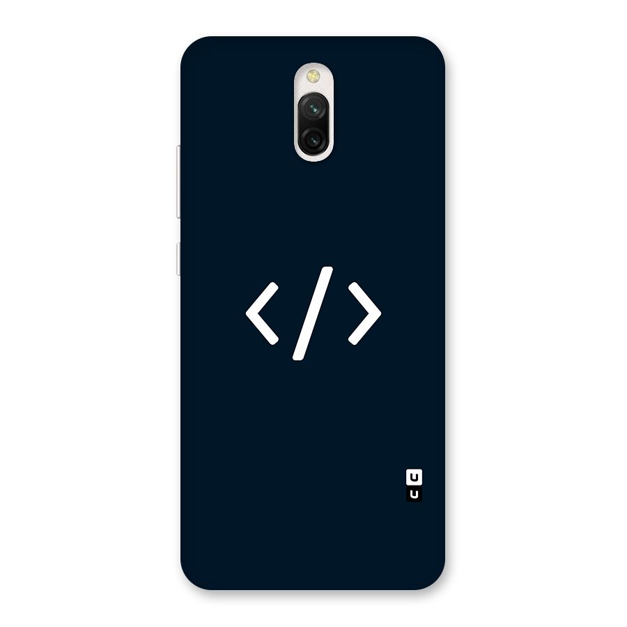 Programmers Style Symbol Back Case for Redmi 8A Dual