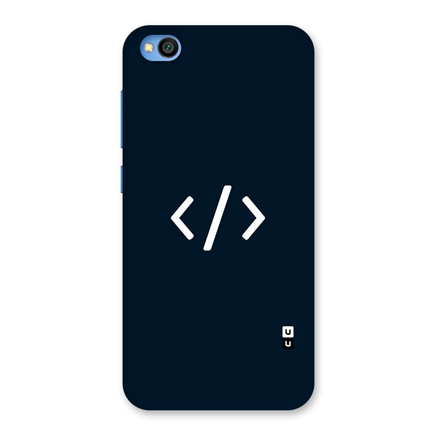 Programmers Style Symbol Back Case for Redmi Go