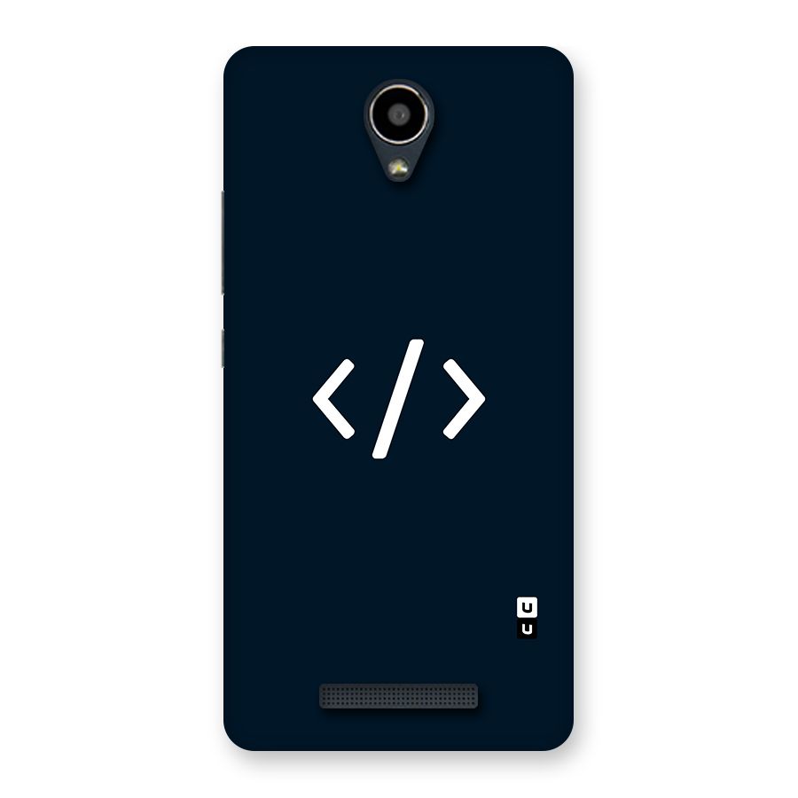 Programmers Style Symbol Back Case for Redmi Note 2