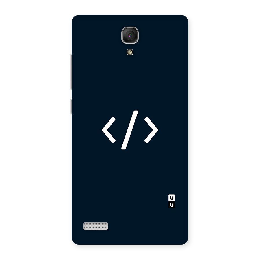 Programmers Style Symbol Back Case for Redmi Note Prime