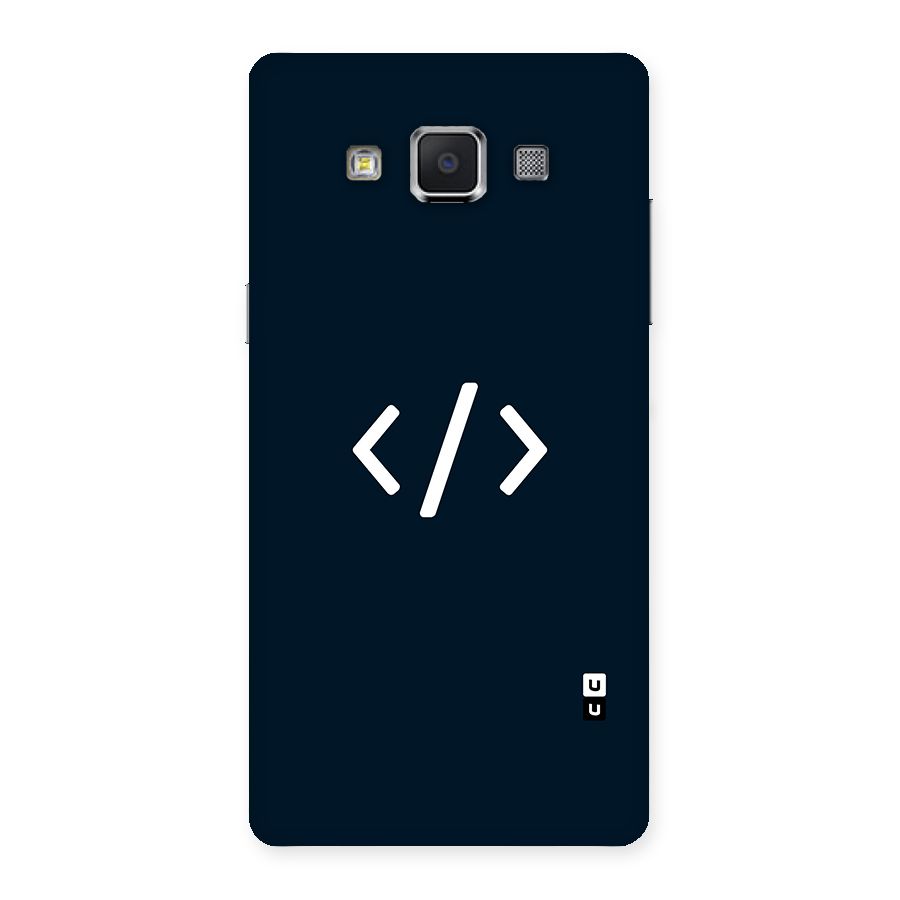 Programmers Style Symbol Back Case for Samsung Galaxy A5