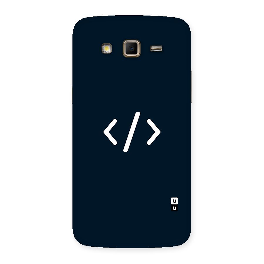 Programmers Style Symbol Back Case for Samsung Galaxy Grand 2