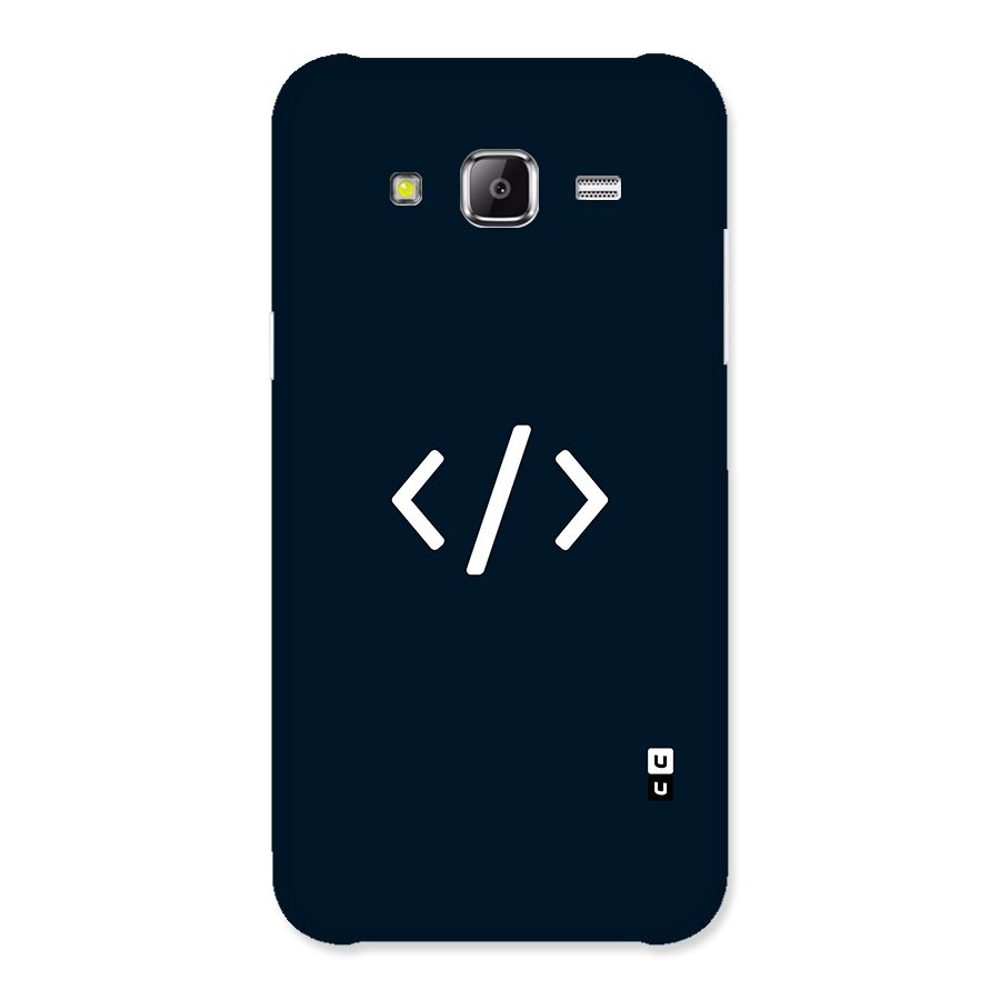 Programmers Style Symbol Back Case for Samsung Galaxy J2 Prime