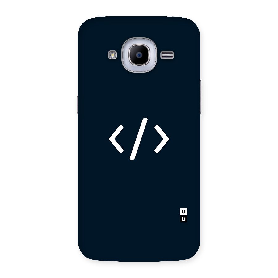 Programmers Style Symbol Back Case for Samsung Galaxy J2 Pro