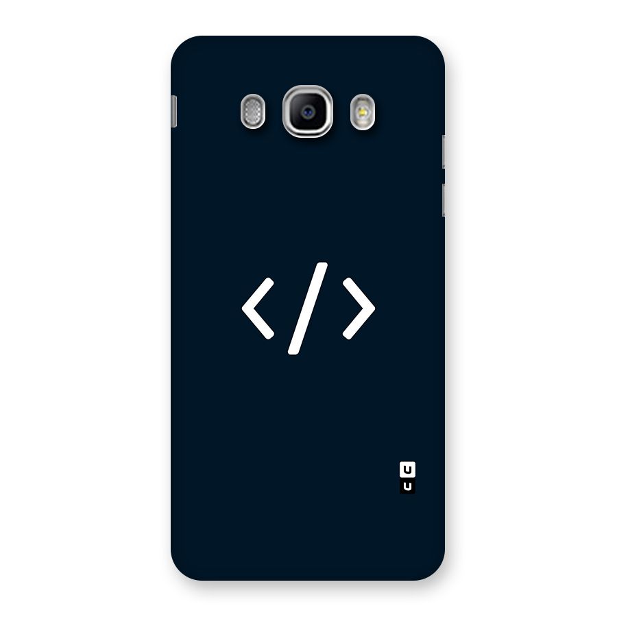 Programmers Style Symbol Back Case for Samsung Galaxy J5 2016