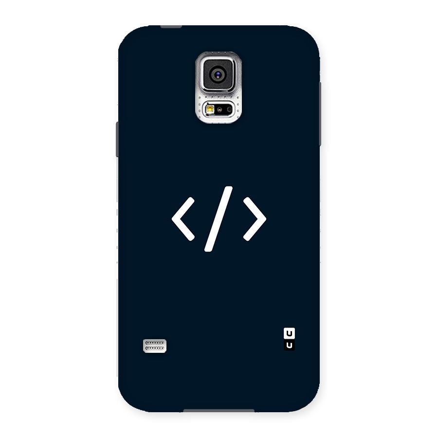 Programmers Style Symbol Back Case for Samsung Galaxy S5