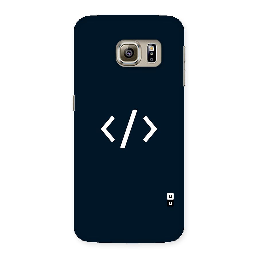 Programmers Style Symbol Back Case for Samsung Galaxy S6 Edge