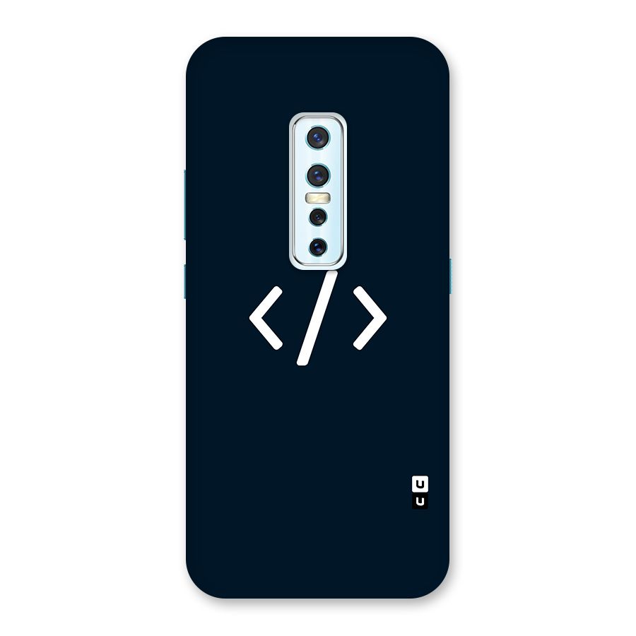 Programmers Style Symbol Back Case for Vivo V17 Pro