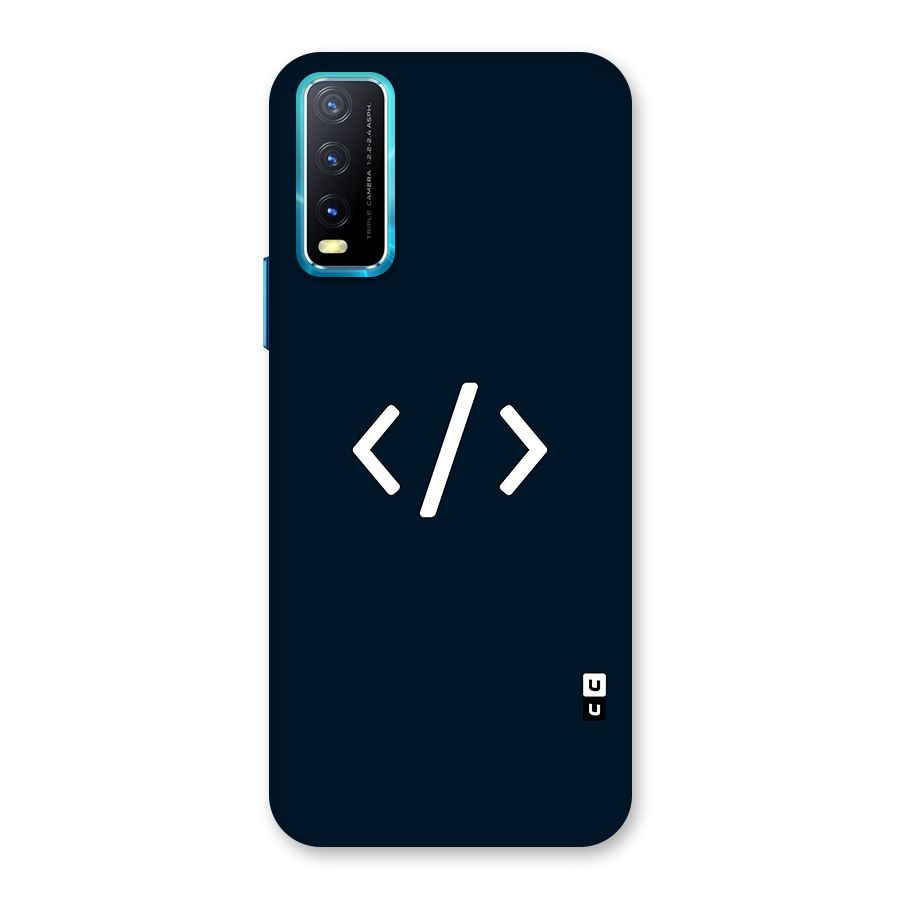 Programmers Style Symbol Back Case for Vivo Y20G