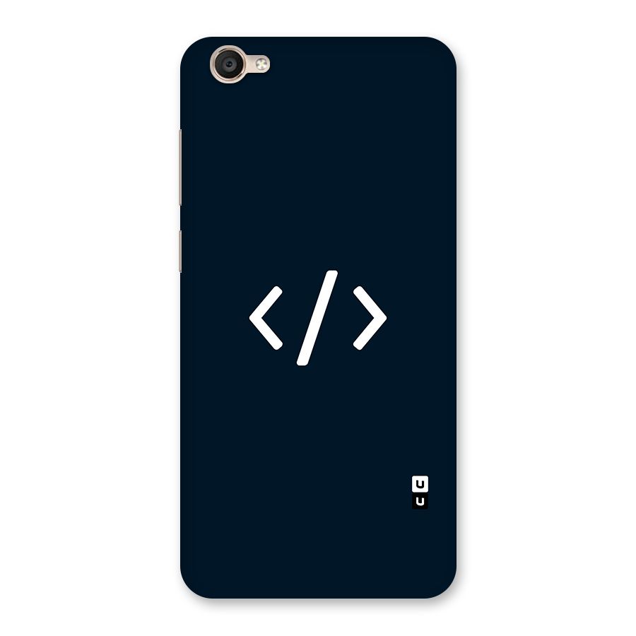 Programmers Style Symbol Back Case for Vivo Y55s