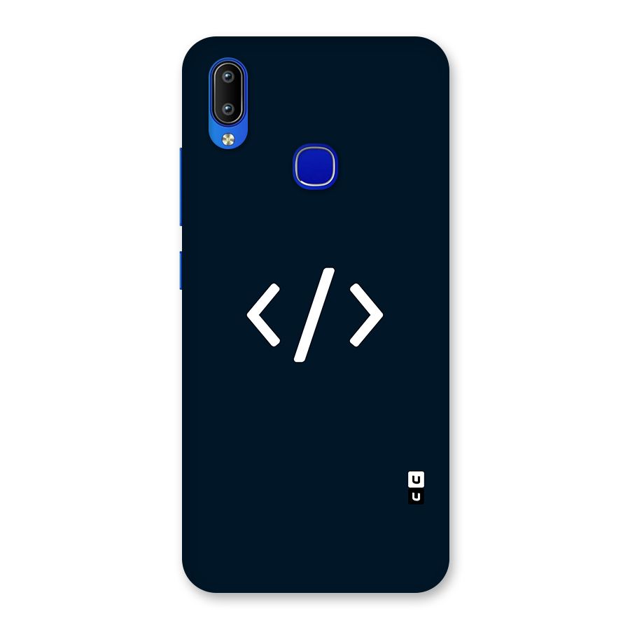 Programmers Style Symbol Back Case for Vivo Y91