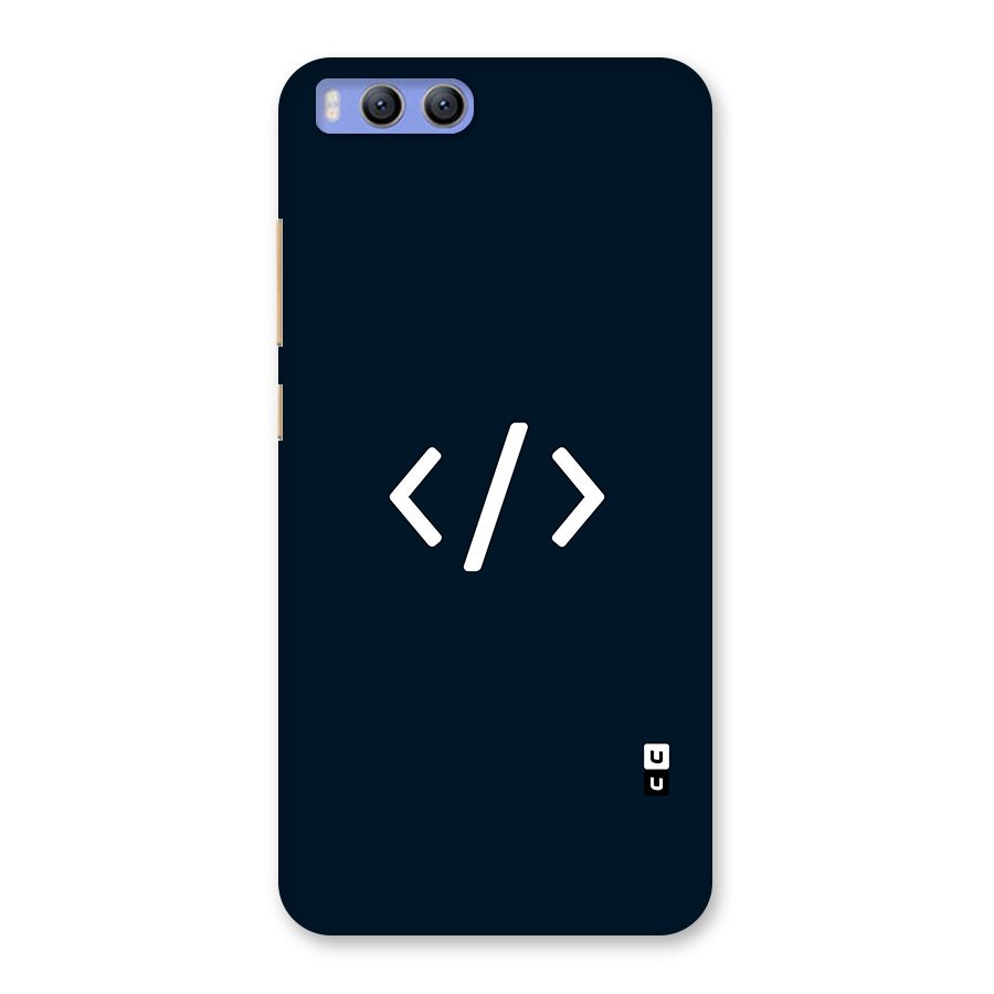 Programmers Style Symbol Back Case for Xiaomi Mi 6