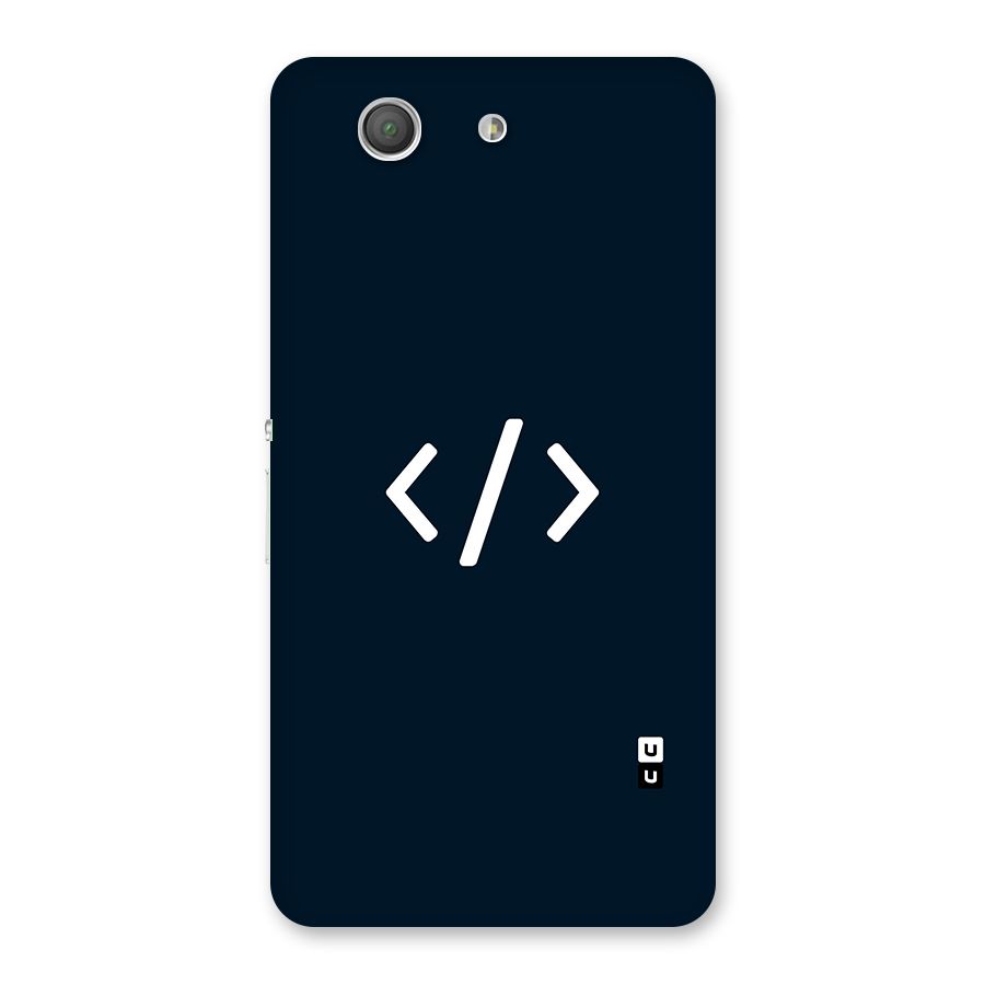 Programmers Style Symbol Back Case for Xperia Z3 Compact