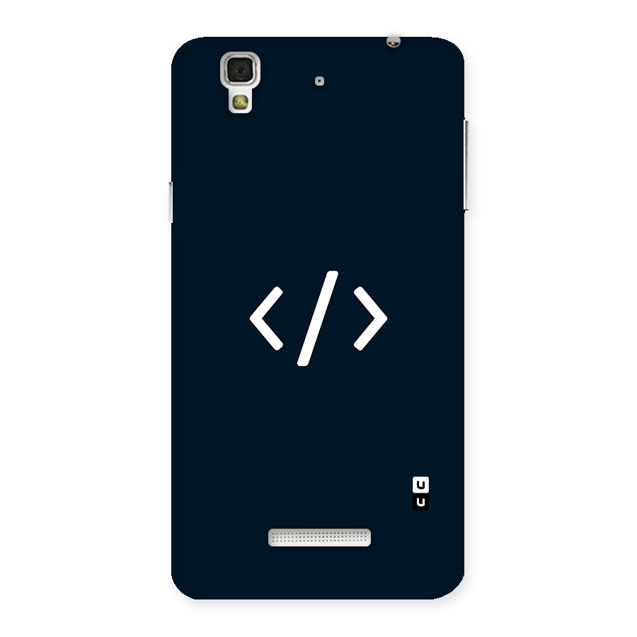 Programmers Style Symbol Back Case for YU Yureka Plus