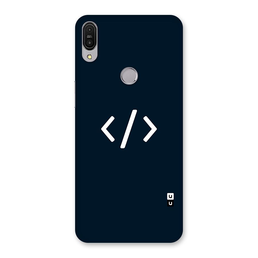Programmers Style Symbol Back Case for Zenfone Max Pro M1