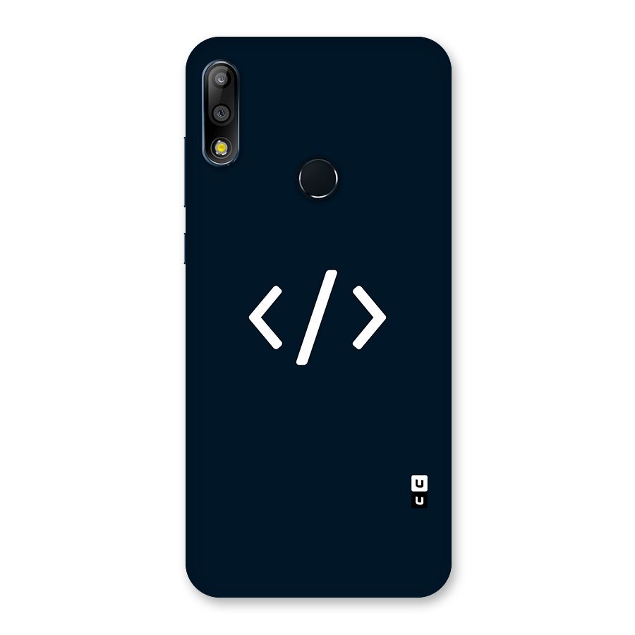 Programmers Style Symbol Back Case for Zenfone Max Pro M2