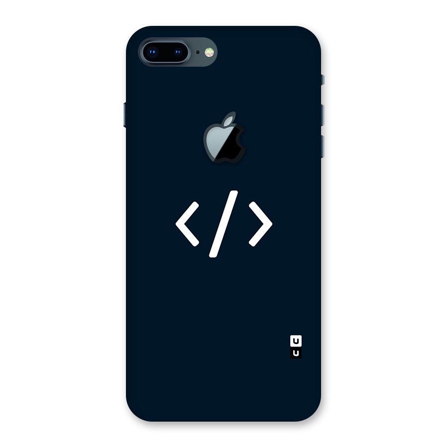 Programmers Style Symbol Back Case for iPhone 7 Plus Apple Cut