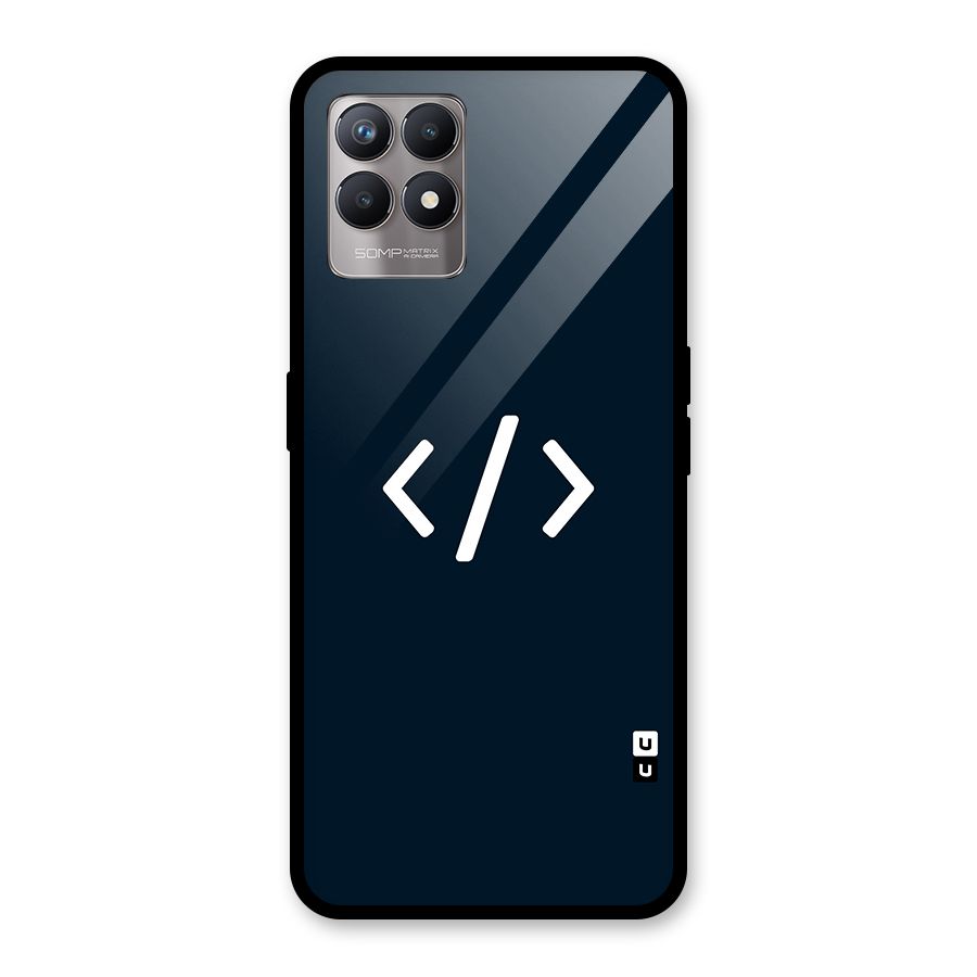 Programmers Style Symbol Glass Back Case for Realme Narzo 50
