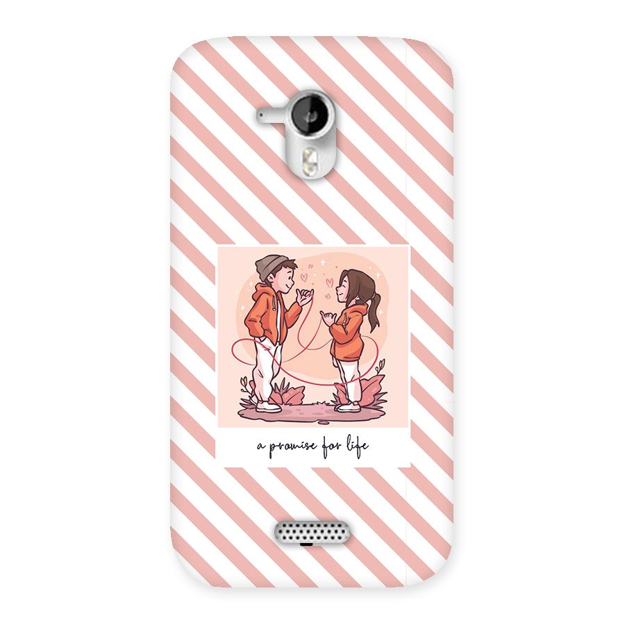 Promise For Life Back Case for Canvas HD A116