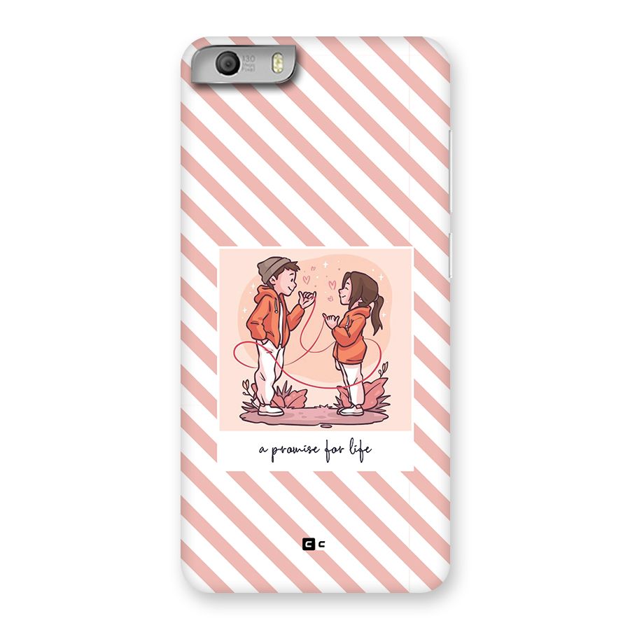 Promise For Life Back Case for Canvas Knight 2