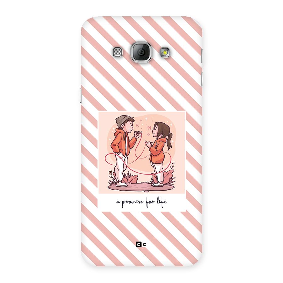 Promise For Life Back Case for Galaxy A8